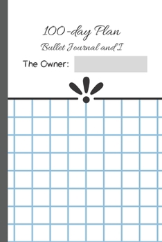 100-day Plan: Bullet Journal and I (Dot and grid- cream)