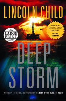 Hardcover Deep Storm: A Novel (Random House Large Print) [Large Print] Book
