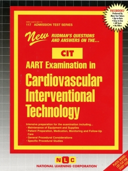 Spiral-bound Arrt Examination in Cardiovascular-Interventional Technology (Cit) Book