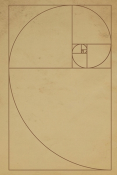The Golden Ratio Notebook: 6" x 9" lined blank college ruled notebook, journal or diary,  120 pages
