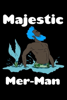 Paperback Majestic Mer Man: Personal Expense Tracker Book