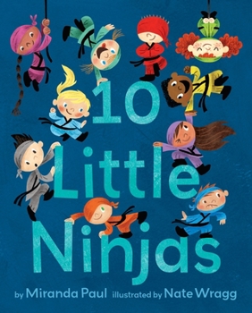 Hardcover 10 Little Ninjas Book