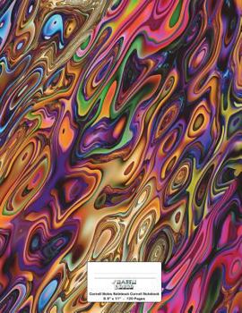 Cornell Notes Notebook: 8.5"x11" 120 page, Cornell Notebook: Cornell Notebook - Cornell Note Taking System - Abstract Art Cover Design