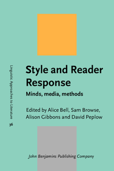 Hardcover Style and Reader Response (Linguistic Approaches to Literature) Book