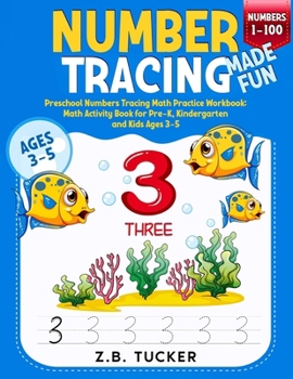 Paperback Number Tracing Made Fun From 1-100 Book