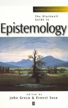 Paperback Blackwell Guide Epistemology Book