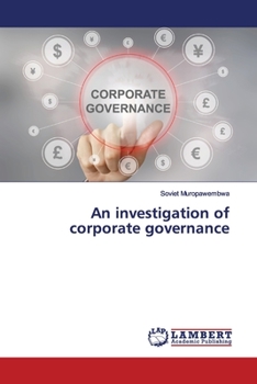 Paperback An investigation of corporate governance Book