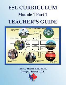 Paperback ESL Curriculum: ESL Module 1 Part 1 Teacher's Guide Book