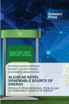 Paperback Algae as Novel Renewable Source of Energy Book
