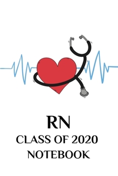 RN Class of 2020 Notebook: College Lined, Nursing School Graduate Notebook and Journal