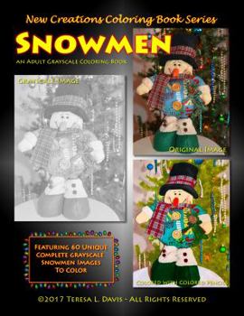 Paperback New Creations Coloring Book Series: Snowmen Book