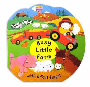 Hardcover Busy Little Farm Book