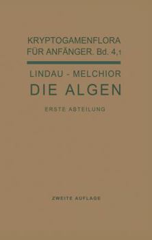 Paperback Die Algen: 4. Band / 1. Abteilung [German] Book