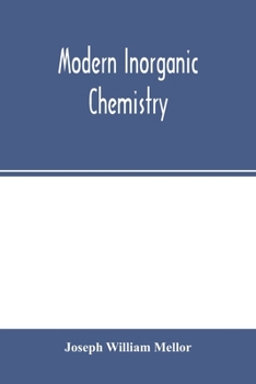 Paperback Modern inorganic chemistry Book