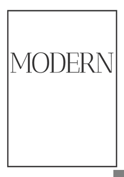 Paperback Modern: A decorative book for coffee tables, bookshelves and end tables: Stack style decor books to add home decor to bedrooms Book