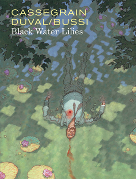 Hardcover Black Water Lilies Book