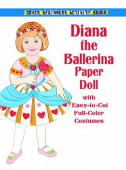 Paperback Diana the Ballerina Paper Doll Book