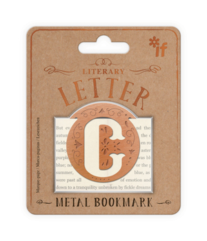 Misc. Literary Letters Bookmark Letter C Book