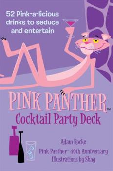 Paperback Pink Panther Cocktail Party Deck: 52 Pink-A-Licious Drinks to Seduce and Entertain Book