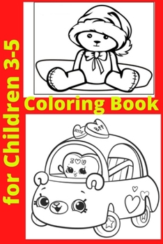 Paperback Coloring Book for Children 3-5 Book