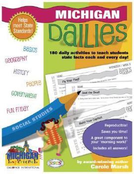 Michigan Dailies: 180 Daily Activities for Kids (Michigan Experience)