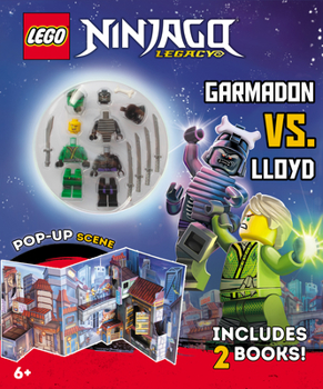 Hardcover Ninja Mission: Garmadon vs. Lloyd [With 2 Lego Minifigures] Book