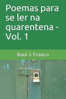 Paperback Poemas para se ler na quarentena - Vol. 1 [Portuguese] Book