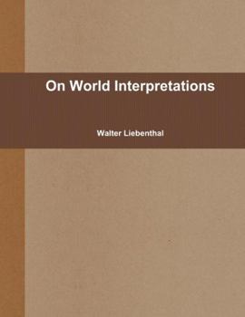 Paperback On World Interpretations Book