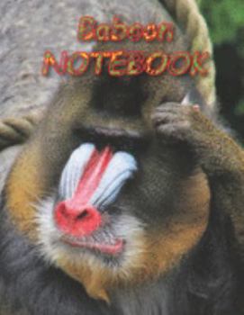 Baboon NOTEBOOK: notebooks and journals 110 pages (8.5"x11")