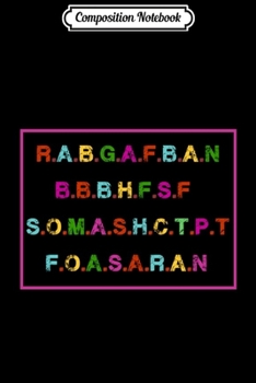 Paperback Composition Notebook: Funny R.A.B.G.A.F.B.A.N Pullover Hoodie Journal/Notebook Blank Lined Ruled 6x9 100 Pages Book