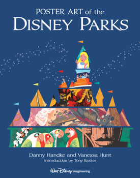Hardcover Poster Art of the Disney Parks Book