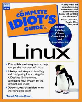 Paperback Complete Idiot's Guide to Linux Book