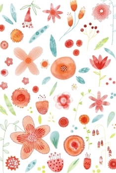 Notes: A Blank Sketchbook with Watercolor Blooms Cover Art