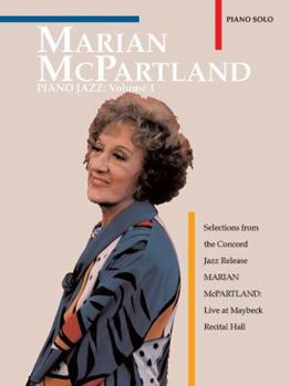 Paperback Marian McPartland Piano Jazz, Vol 1 Book