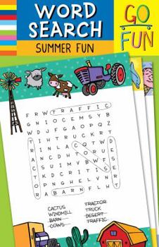 Paperback Go Fun: Summer Fun Word Search Book
