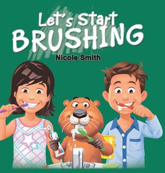 Hardcover Let's Start Brushing Book