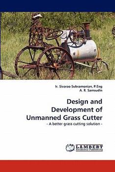 Paperback Design and Development of Unmanned Grass Cutter Book