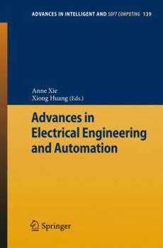 Paperback Advances in Electrical Engineering and Automation Book