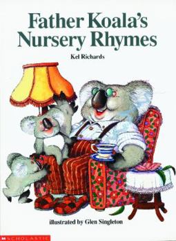Paperback Father Koala's Nursery Rhymes Book
