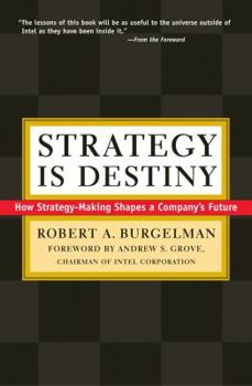 Hardcover Strategy Is Destiny: How Strategy-Making Shapes a Company's Future Book