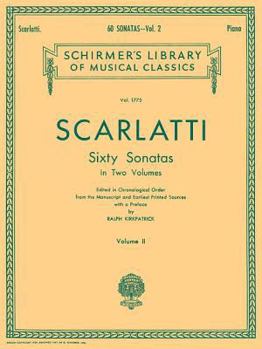 Paperback 60 Sonatas - Volume 2: Schirmer Library of Classics Volume 1775 Piano Solo Book