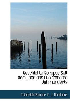 Hardcover Geschichte Europas Seit Dem Ende Des F Nfzehnten Jahrhunderts [German] Book