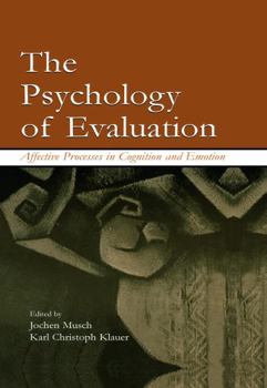 Paperback The Psychology of Evaluation Book