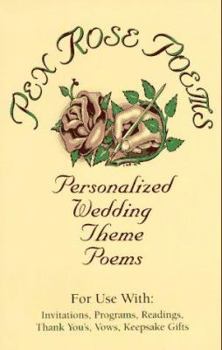 Paperback Personalized Wedding Theme Poems Book