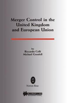 Paperback Merger Control In The United Kingdom And European Union Book