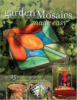Paperback Garden Mosaics Made Easy Book
