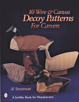 Paperback 10 Wire and Canvas Decoy Patterns for Carvers Book