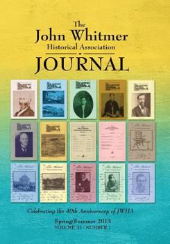 The John Whitmer Historical Association Journal Vol 33 No 1