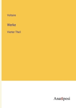 Paperback Werke: Vierter Theil [German] Book