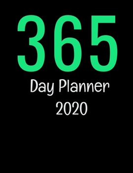 Paperback 365 Day Planner 2020: One Year Daily Planner For Daily Reflection & Activities Book